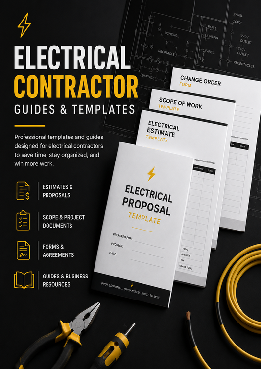 Electrical Contractor Start-up Bundle
